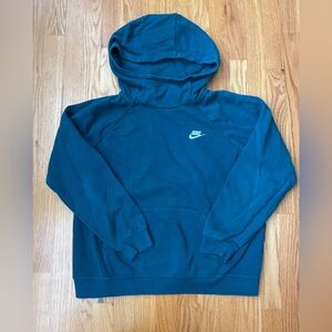 Nike Dark Teal Hooded Sweatshirt